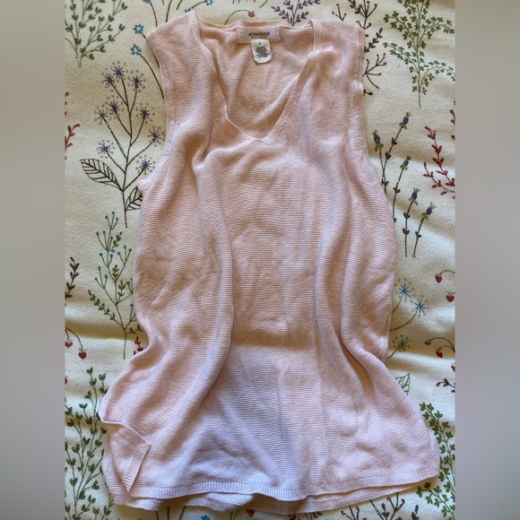 Workshop Republic Clothing Co. SMALL • Pink vest top • LINEN blend • summery 🥰 - Picture 6 of 8